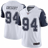 Nike Men & Women & Youth Cowboys 94 Randy Gregory White Color Rush Limited Jersey,baseball caps,new era cap wholesale,wholesale hats